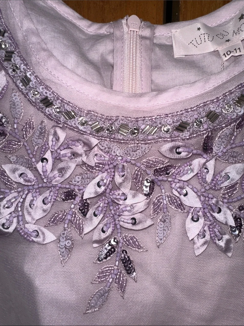 Tutu Du Monde Lilac Embellished Tulle Dress